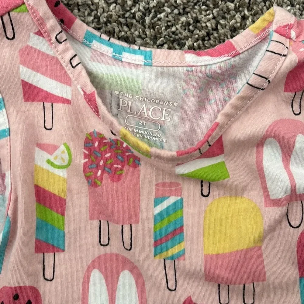The children’s place pink dress size 2T - Picture 2 of 3